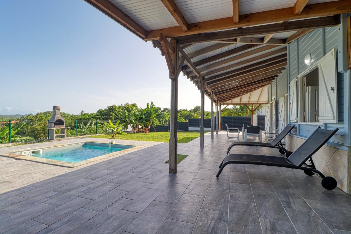 Location vacances Martinique Le Marin - Terrasse et piscine